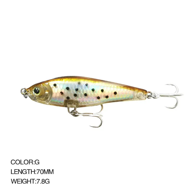 DKSTINYE Inshore Twitch Bait Lure Pencil Minnow For Saltwater Fishing