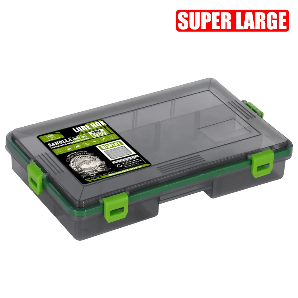 SAMOLLA Fishing Tackle Waterproof Box For Lure Storage And Hooks