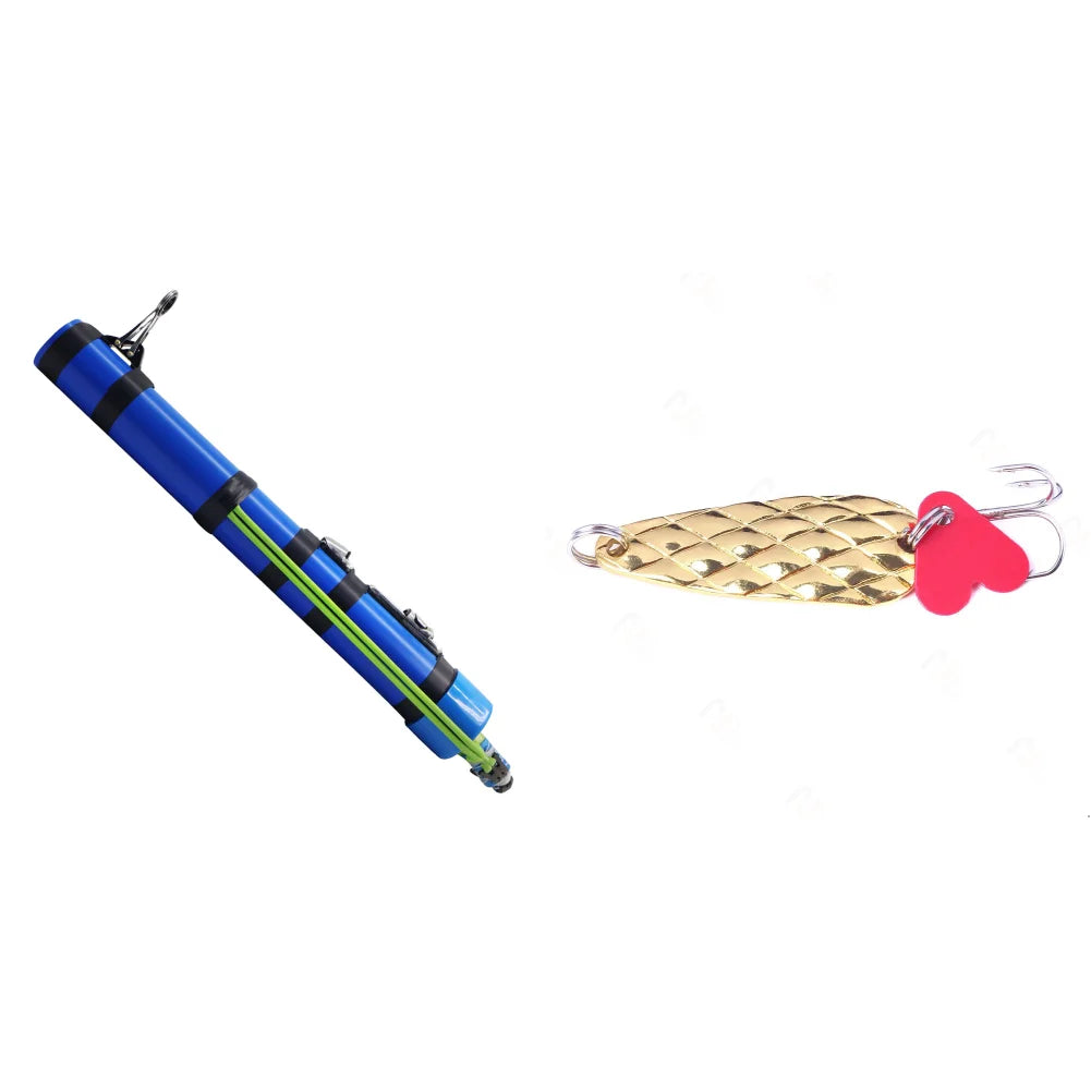 Metal Spoons Lures Rotating Vibration Fishing Bait For Trout