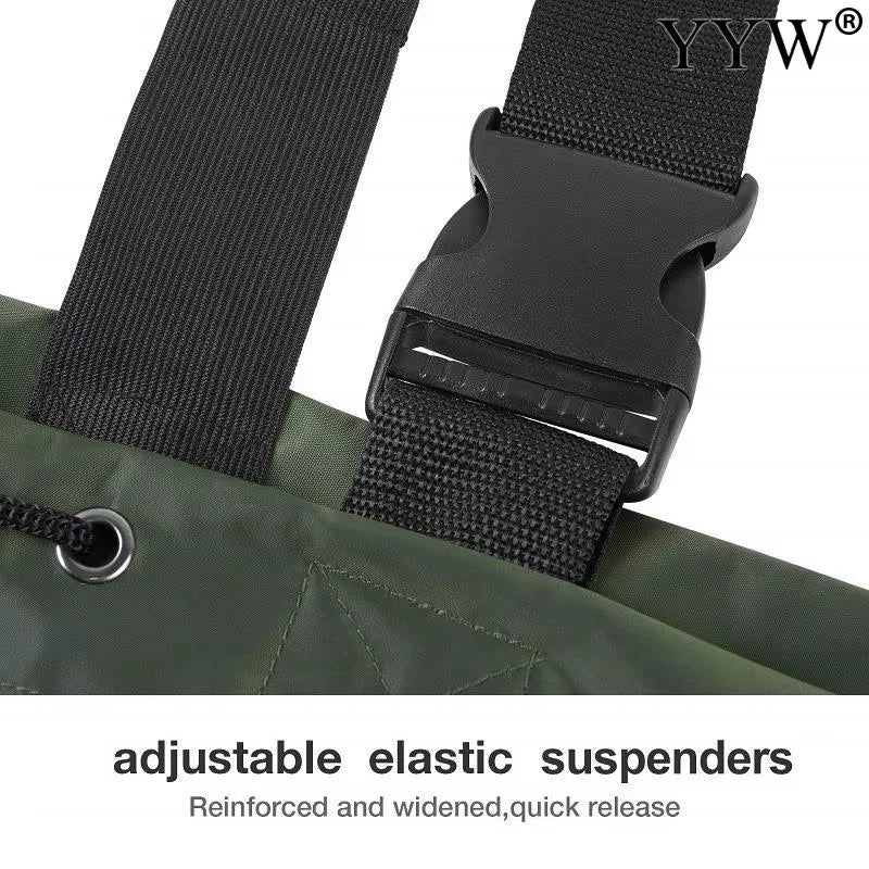 Waterproof Fishing Waders With Boots Durable Overalls Kit For Men Women