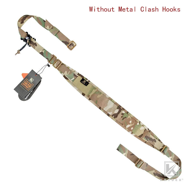 KRYDEX Tactical Modular Rifle Sling 2 Point Removable 1 Point