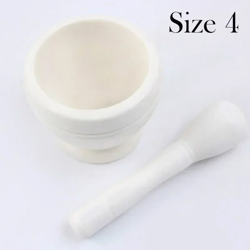 Resin Mortar And Pestle Set For Garlic And Herbs Kitchen
