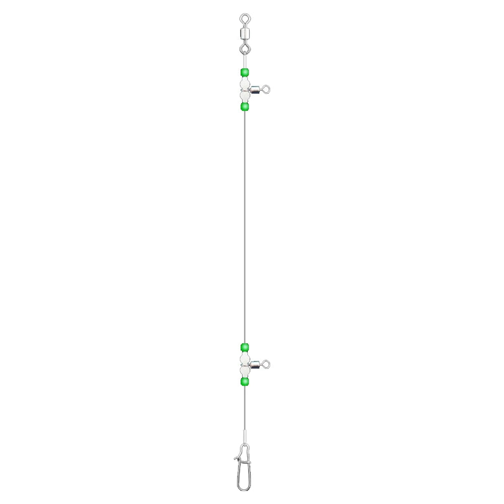 High Concerned Night Glow Fishing Leaders 360 Degree Swivel Snaps