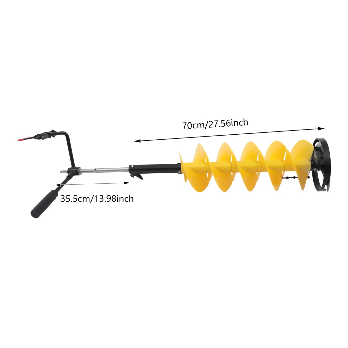 TOOL1SHOoo Ice Drill Auger For Winter Fishing Cordless Electric