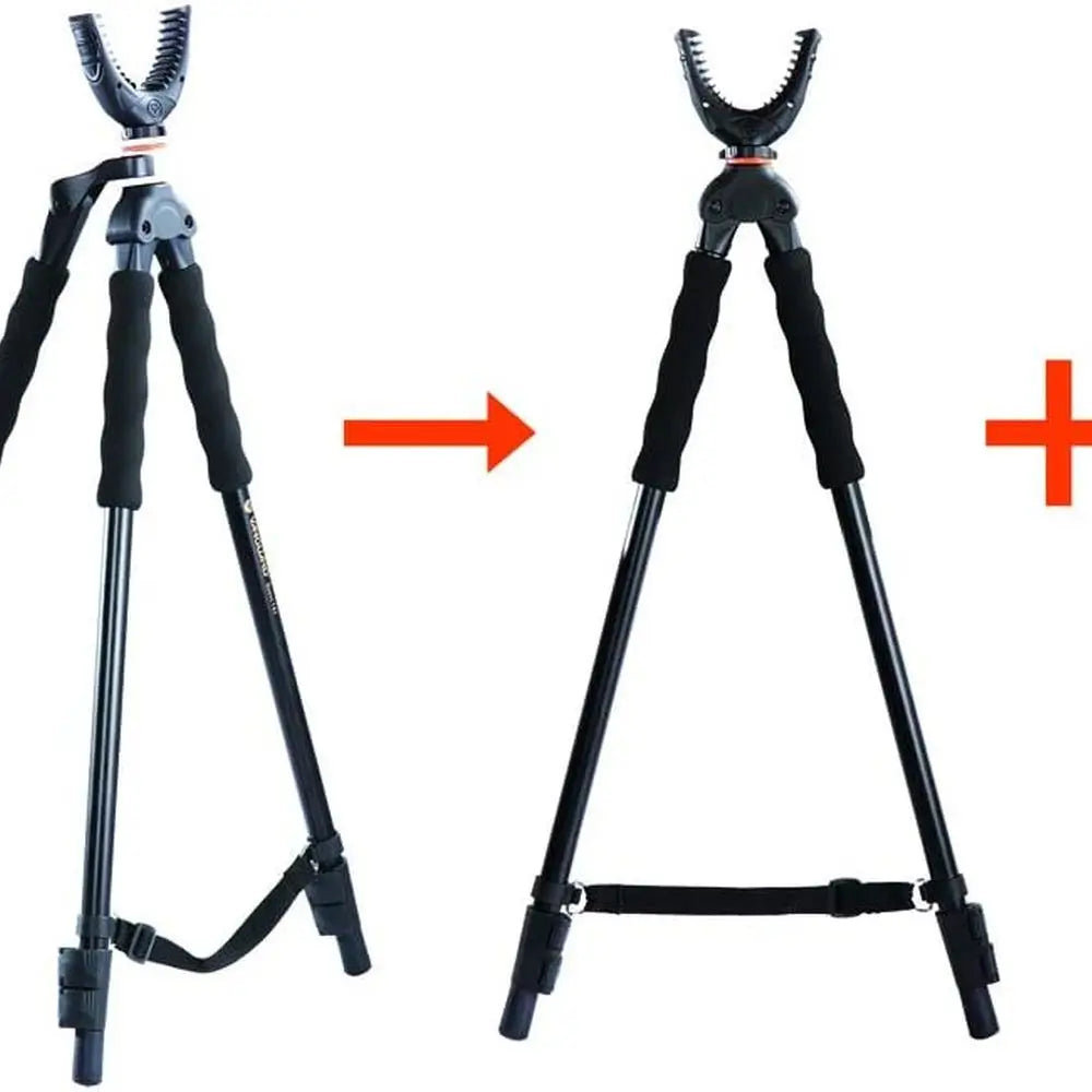 Quest T62U Shooting Stick All In One Tripod BiPod Monopod