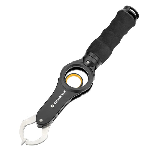 Gomexus Fish Lip Gripper With Scale 40 Lbs One Handed