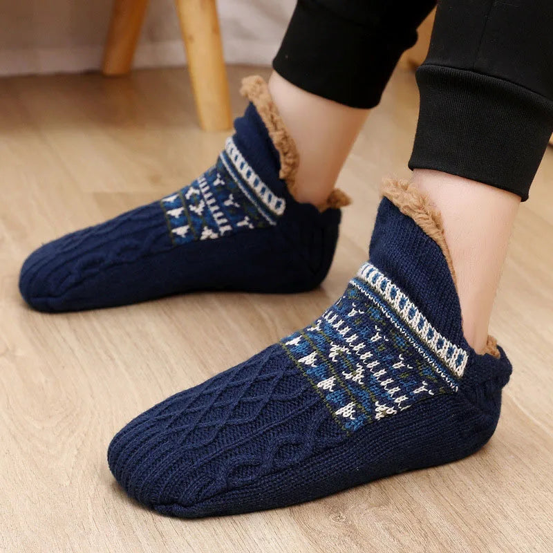 CN Zhejiang Winter Non Slip Floor Socks Velvet Home Wear