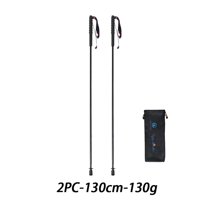 OKHEALING Ultra-Light Foldable Carbon Fiber Trekking Poles