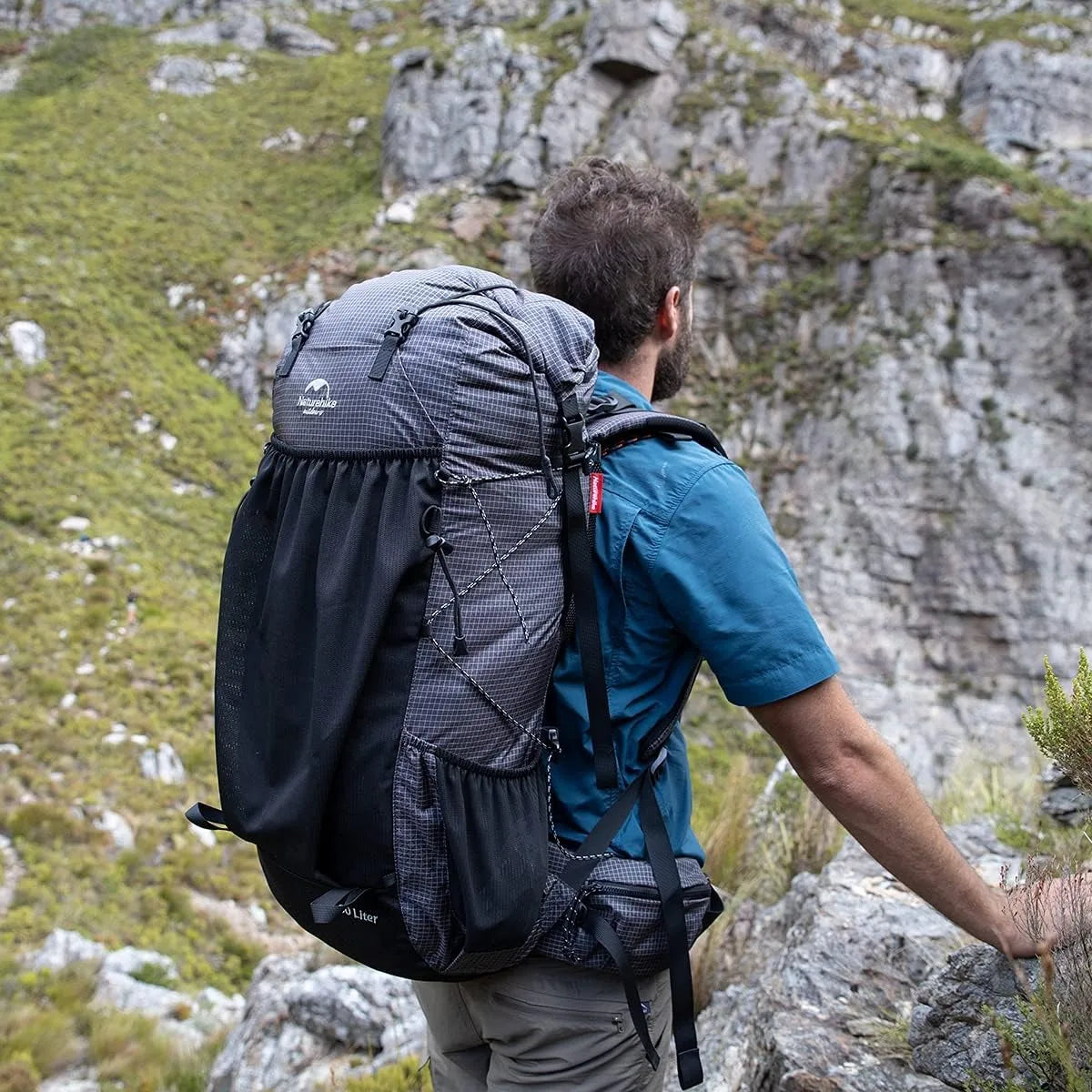 Naturehike Waterproof Mountain Backpack For Hiking Climbing Travel