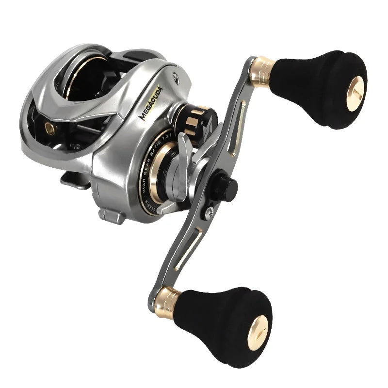 Seasir Megacuda Baitcasting Reel 15Kg Drag Deep Spool 6to1