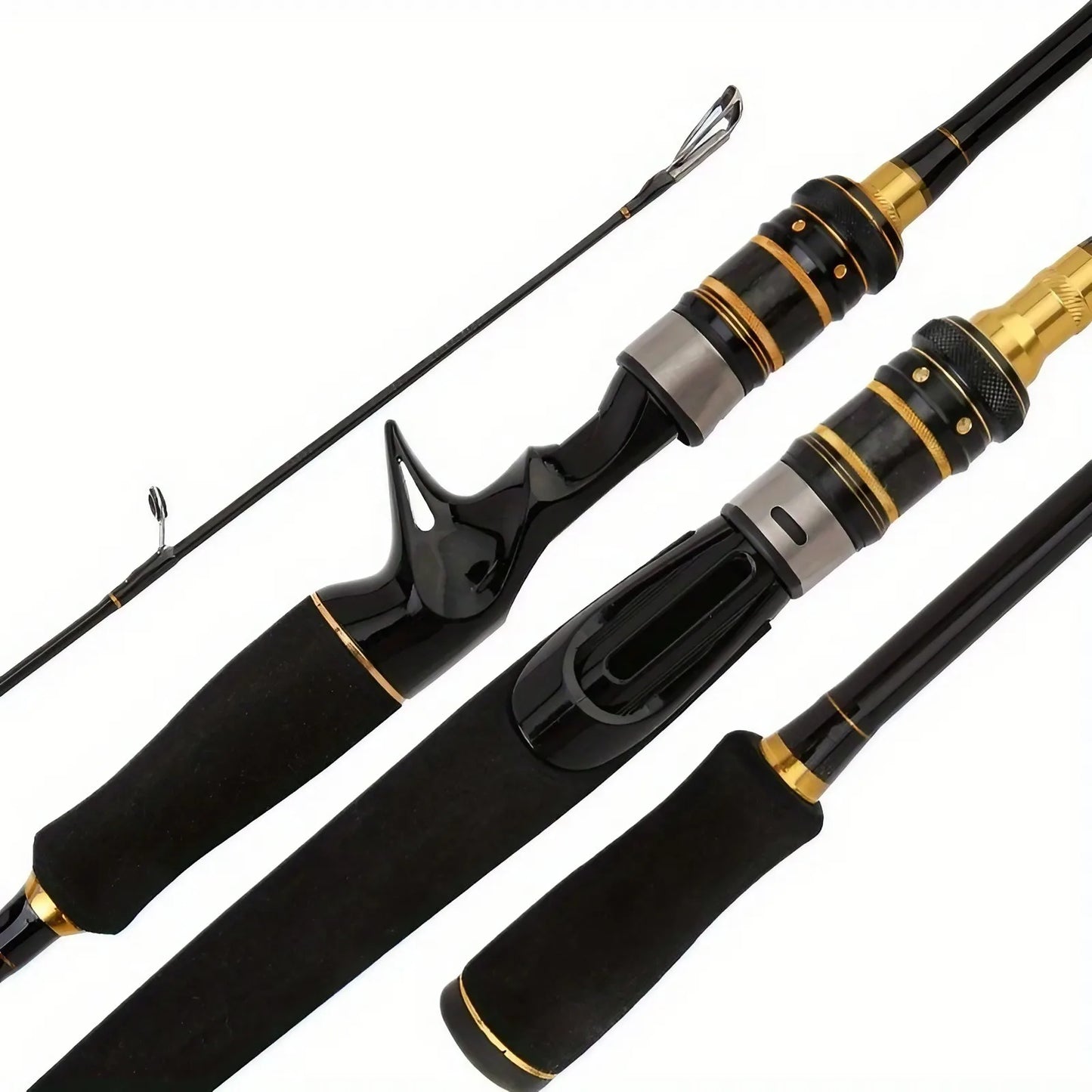 Carbon Fiber Fishing Rod High Sensitivity Straight Handle Fly Fishing