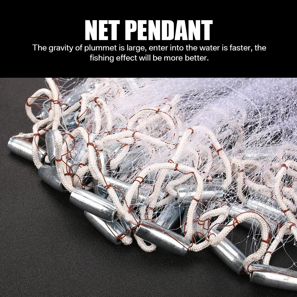 Cast Net Durable Premium Saltwater Fishing Net For Bait