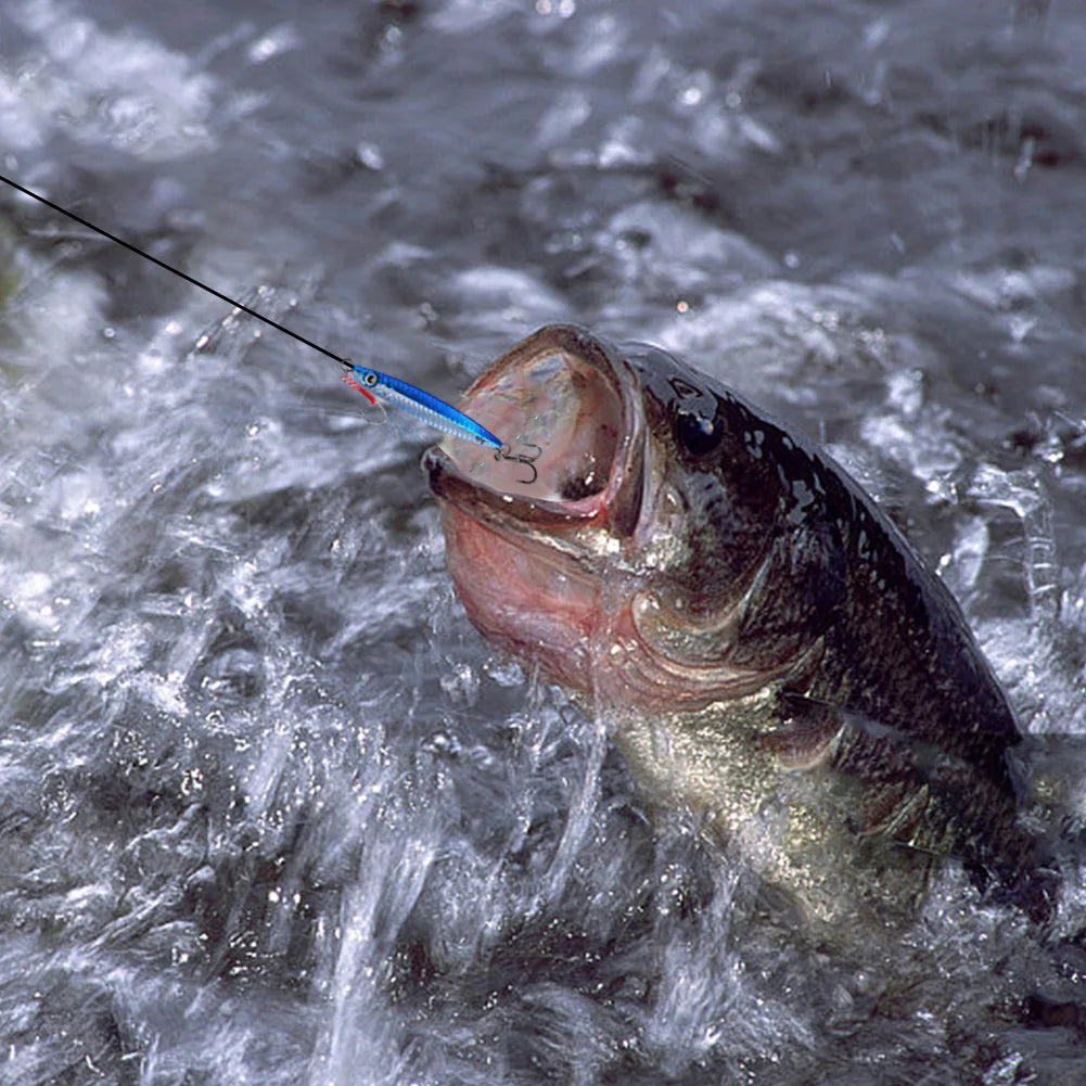 Metal Jig Fishing Lure Trolling Hardbait Fast Sinking Saltwater Bass
