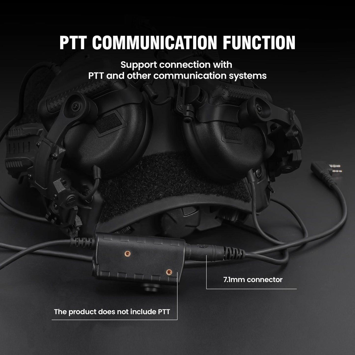 Arm Next Tactical Shooting Earmuffs Headset With Active Noise Reduction