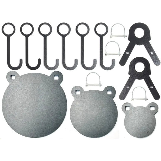 High Concerned Chemical AR500 Steel Target Full Body Silhouette Gong