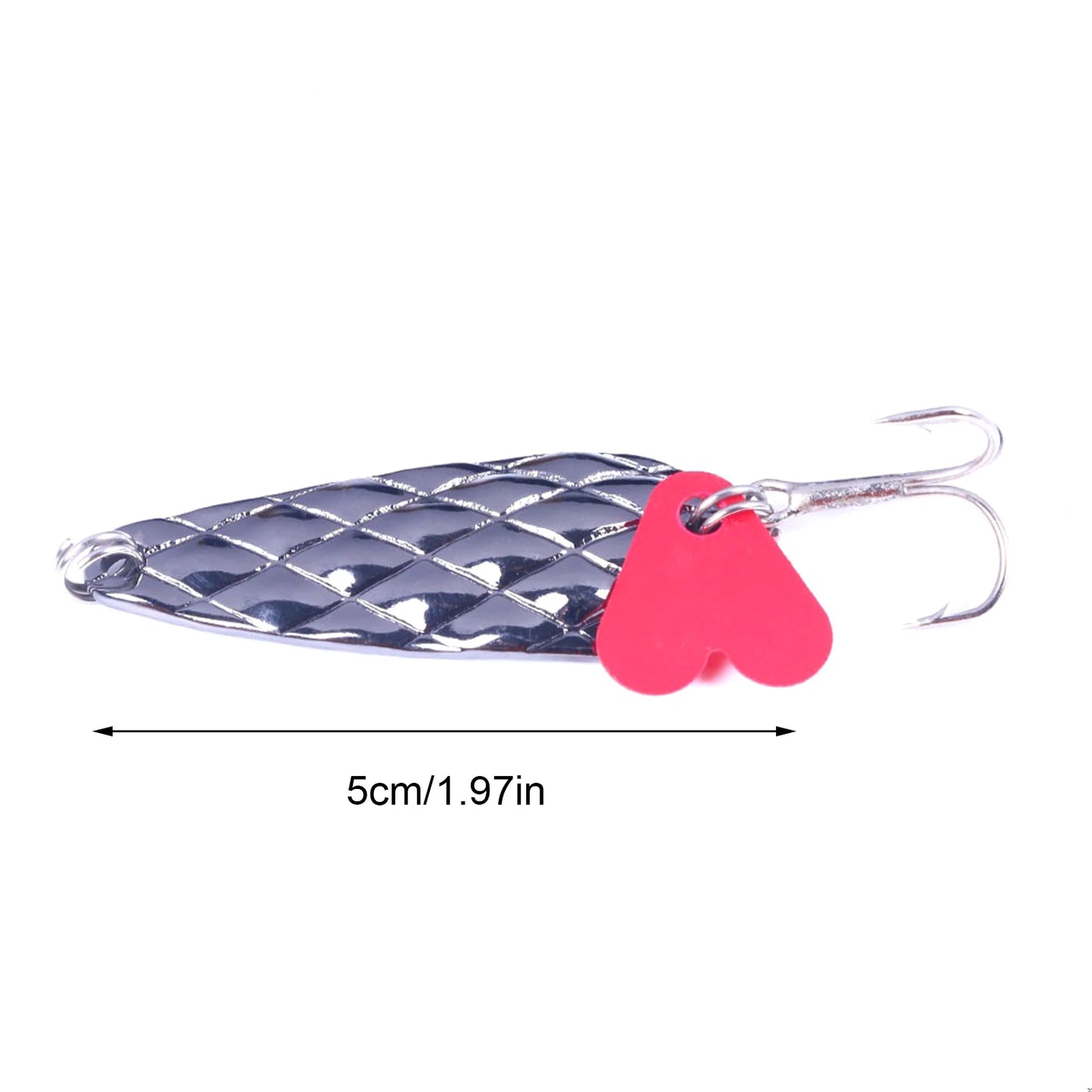 Metal Spoons Lures Rotating Vibration Fishing Bait For Trout