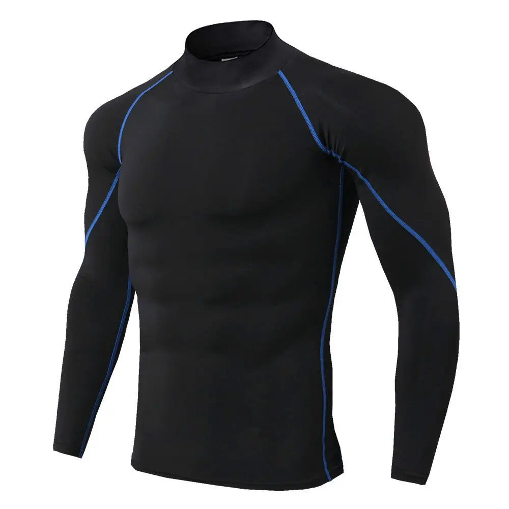 GACAYALLCN Men Quick Dry T Shirt Long Sleeve Compression
