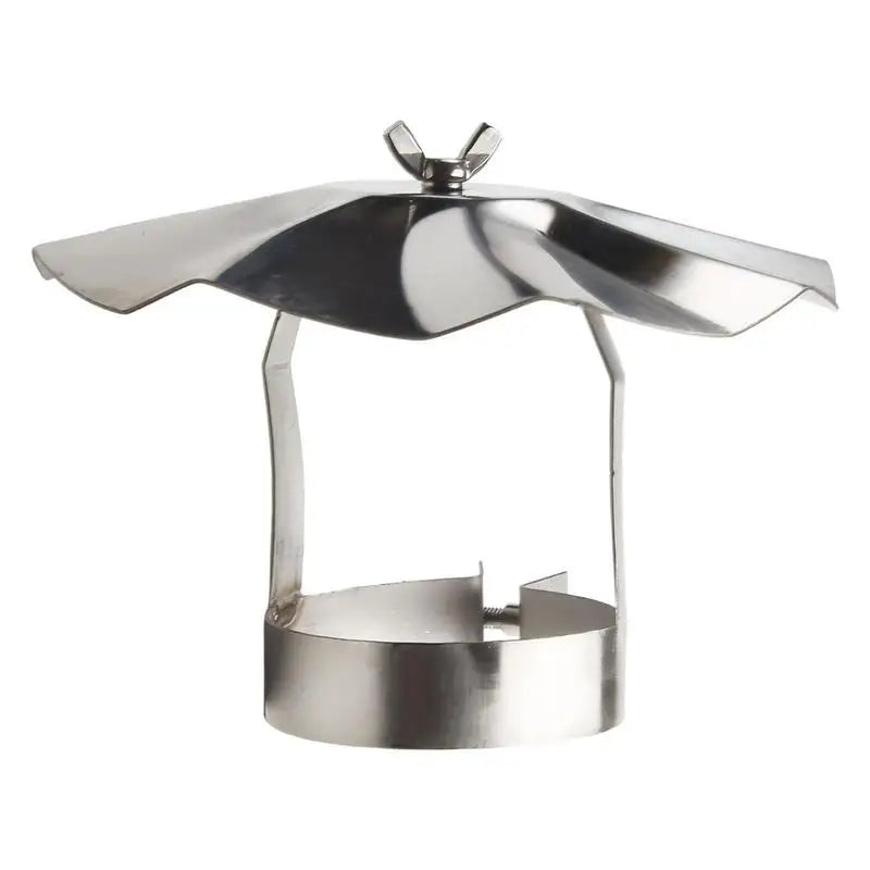 Stainless Steel Wood Stove Chimney Cap for Camping Outdoor Roof Vent