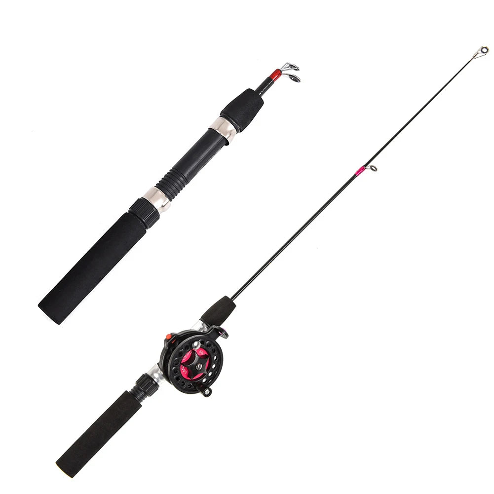 Telescopic Ice Fishing Rod Ultra Light Pole For River Lake