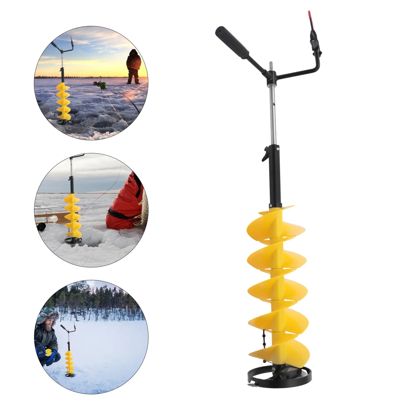TOOL1SHOoo Ice Drill Auger For Winter Fishing Cordless Electric