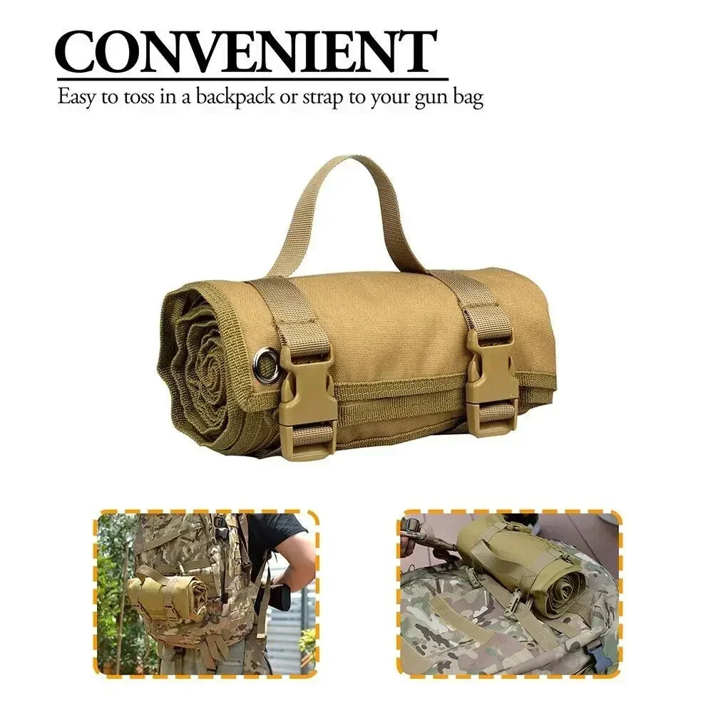 Guangdong Waterproof Tactical Roll Up Shooting Mat Non Slip Durable Nylon