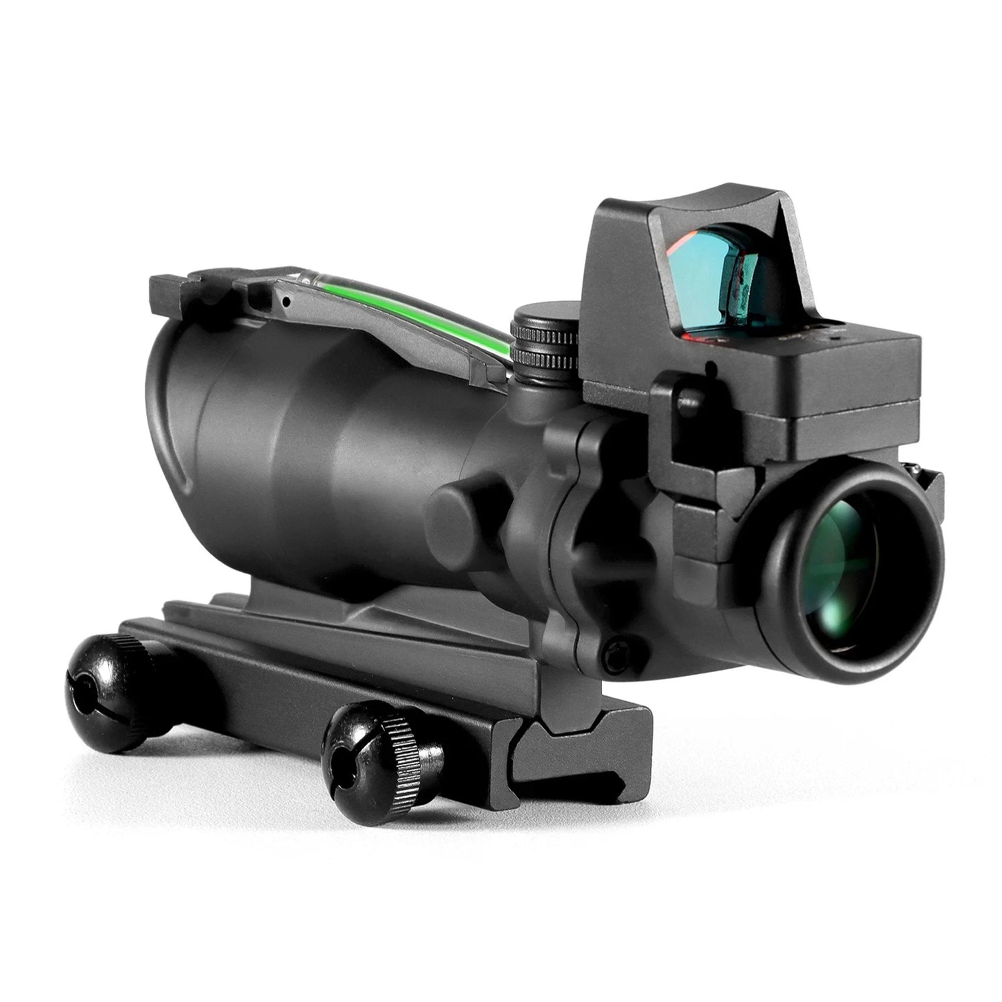 Nabila Adjustable 4x32 Red Dot Rifle Scope With 20mm Rail