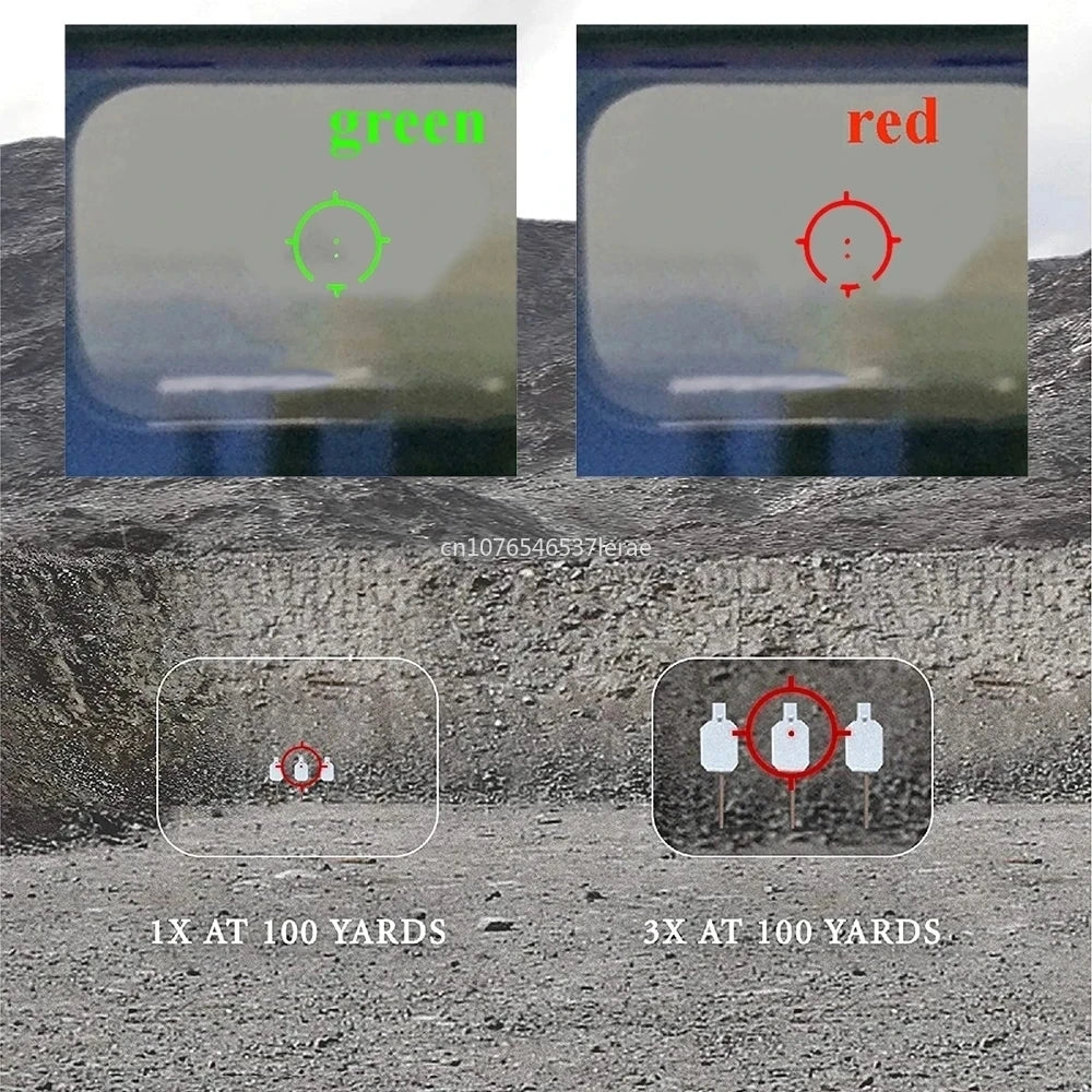 558 Holographic Red Dot Sight For G43 G33 With Magnifier