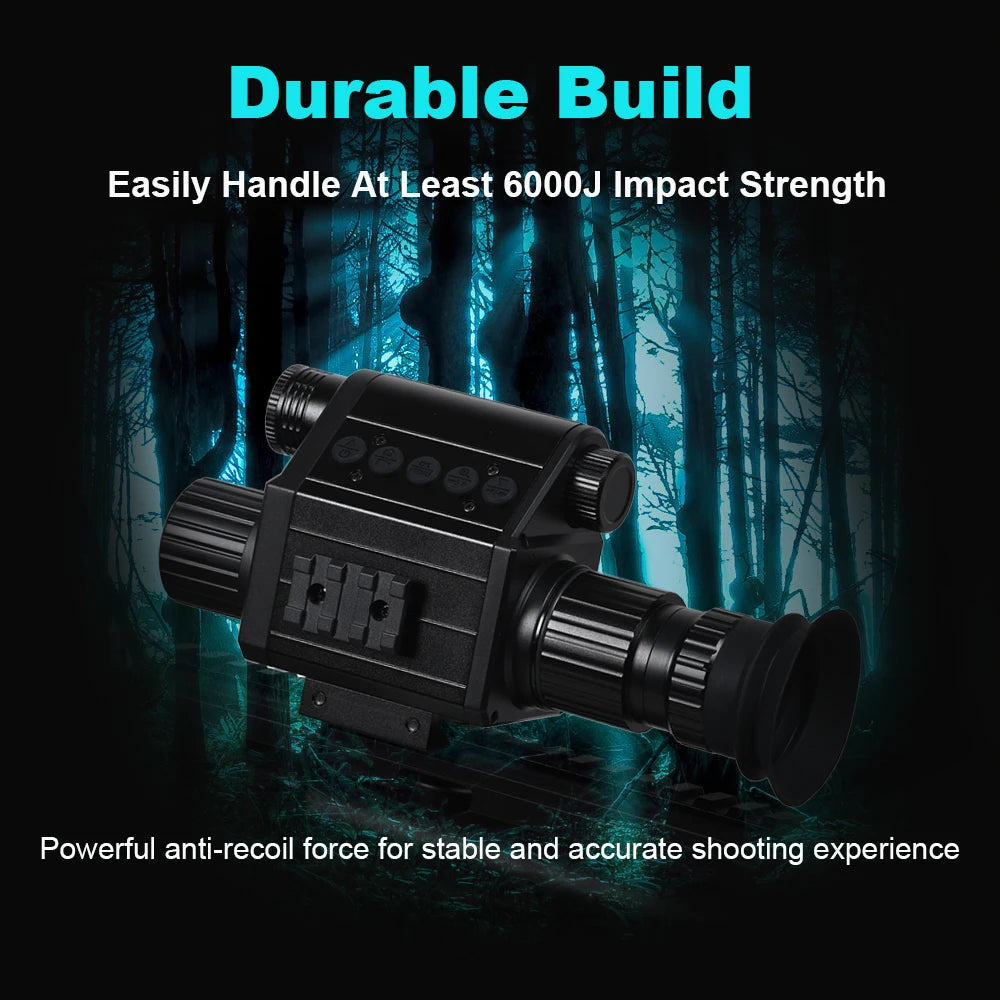 Megaorei Digital Night Vision Riflescope 940nm IR 5X Zoom Hunting