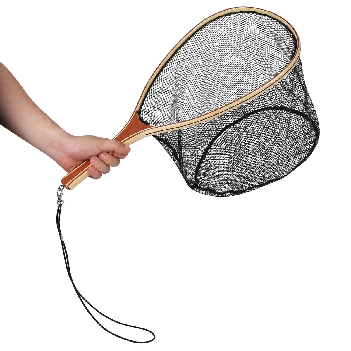 Spring Frame Trout Net HiMISSH Wooden Frame Trout Fly Fishing Landing Net For Catch And Relea ...