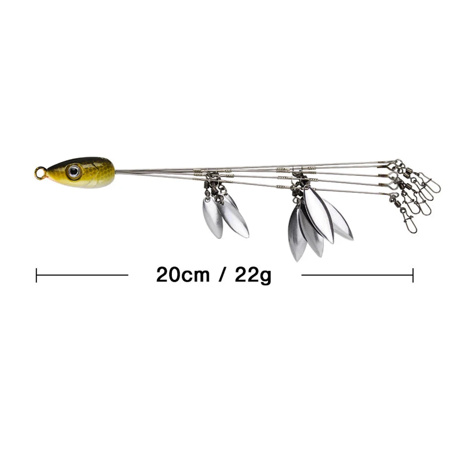 Mycena Alabama Rig Umbrella Lure With 5 Arms 18g Bass