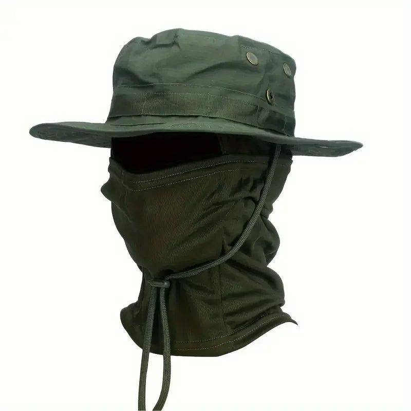 CN Zhejiang Camouflage Boonie Cap Balaclava Hat Outdoor Hunting