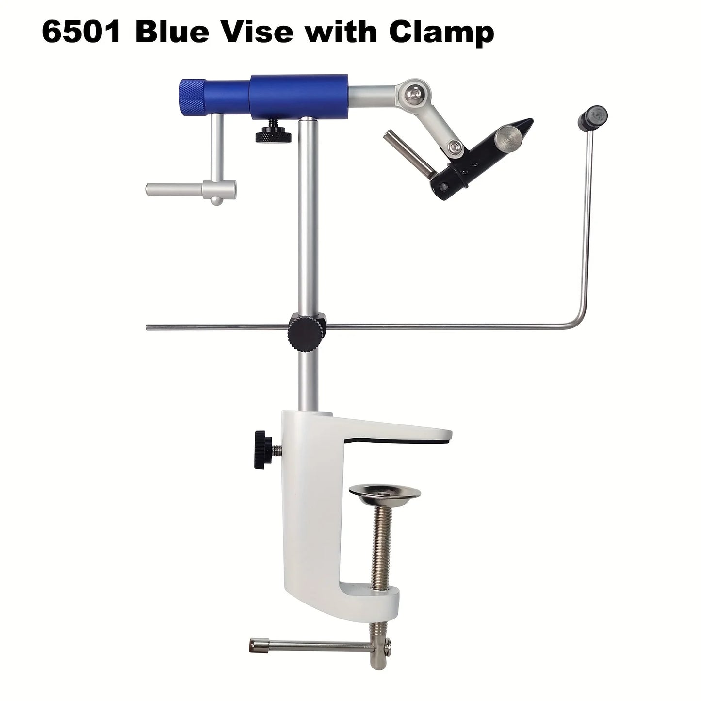 Aventik 360 Degree Rotatable Fly Tying Vise With Aluminum Base