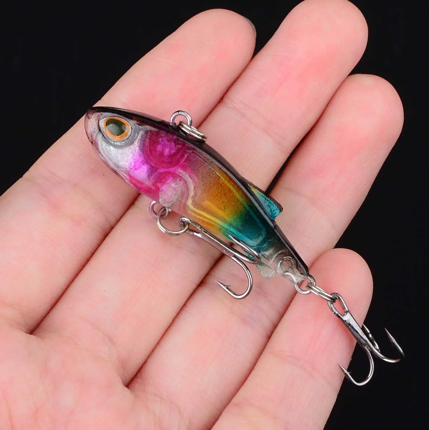 Mini VIB Fishing Lure Vibration Bait For Ice Bass Tackle