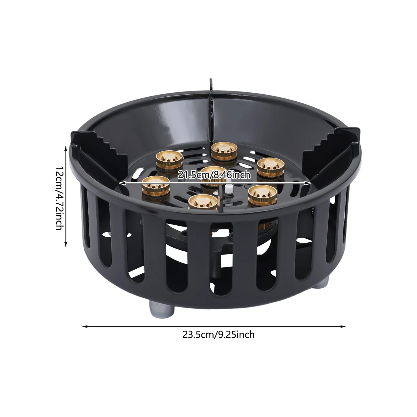 Portable Camping Stove 21000W High Power Gas Burner Windproof Ignition